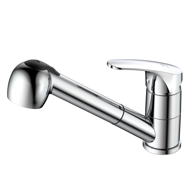 Bateria kuchenna stojąca z wyciąganą wylewką, dwa rodzaje strumienia Onclo AVAPAX ABON7211W1