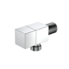 Zawór kątowy przyłączeniowy 1/2x3/8 mosiężny Cube chrom AVAPAX AOCU211111