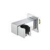 Przyłącze kątowe z uchwytem na słuchawke boczne Cube chrom AVAPAX APCU131111