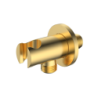 Przyłącze kątowe z uchwytem na słuchawkę proste Ronde złoty AVAPAX APRO121211