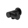 Przyłącze kątowe z uchwytem na słuchawke boczne Ronde czarny AVAPAX APRO131311