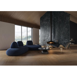 NORTH CATHEDRAL BLACK GRES SZKL. REKT. POLPOLER SOFT 119,8X279,8 GAT.1 (P.88091)