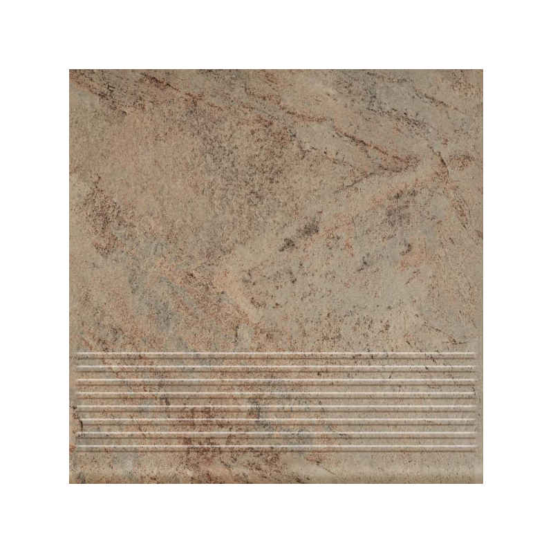 MATTONE PIETRA BEIGE STOPNICA PROSTA 30X30 GAT.1 (P.88129)