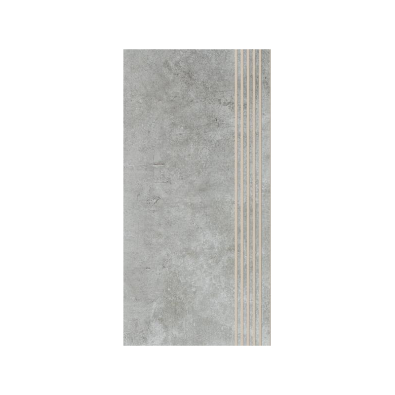 SCRATCH GRYS STOPNICA PROSTA NACINANA MAT. 29,8X59,8 GAT.1 (P.88345)