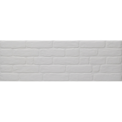 WALL BRICK WHITE MAT 30X90...