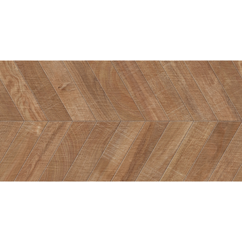 CHEVRON ARTWOOD NUT MAT 60X120 REKT. GAT.1 (P.88899)