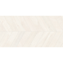 CHEVRON ARTWOOD WHITE MAT...
