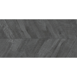 CHEVRON ARTWOOD BLACK MAT...
