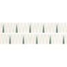 TERRACOTA DECOR BLANCO-VERDE MAT 30X90 REKT. GAT.1 (P.89445)