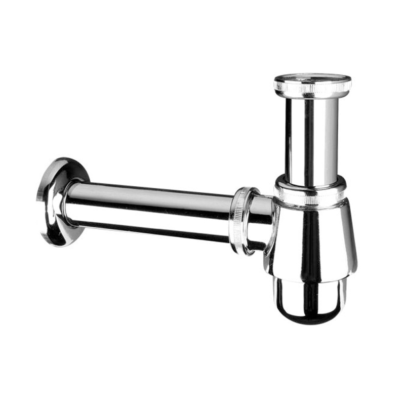 Syfon umywalkowy butelkowy niski 11/4x32mm bez spustu chrom MCALPINE 220CB