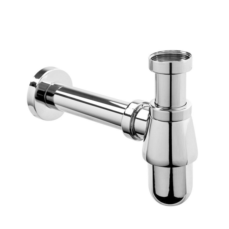 Syfon umywalkowy butelkowy 11/4x32mm bez spustu chrom MCALPINE 200-M