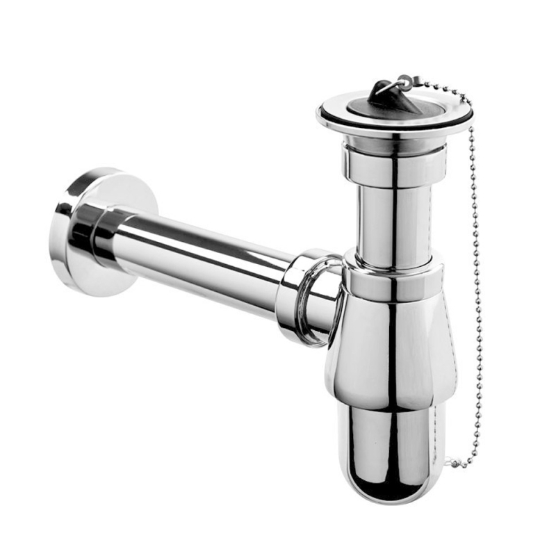 Syfon umywalkowy butelkowy 11/4x32mm chrom MCALPINE 200/255M