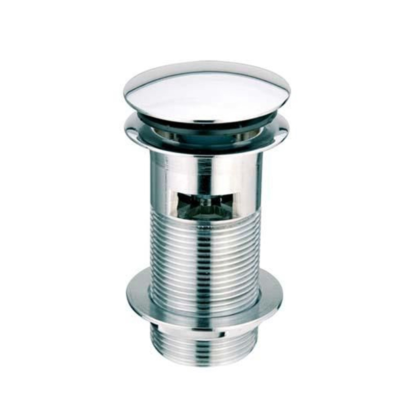 Spust umyw. dekoracyjny 11/4x60mm z małą nakrętką z przelewem chrom MCALPINE DW60CB