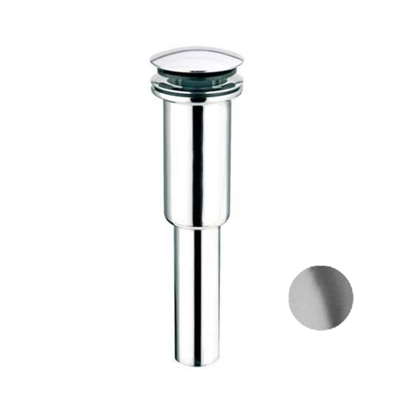 Spust umywalkowy klik-klak dekoracyjny 11/4x60mm stal szczotkowana MCALPINE DECCL-SN