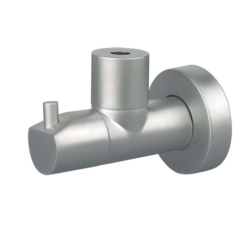 Zawór pod baterię dekoracyjny 1/2x10mm satyna MCALPINE ANGVAL-10-SC