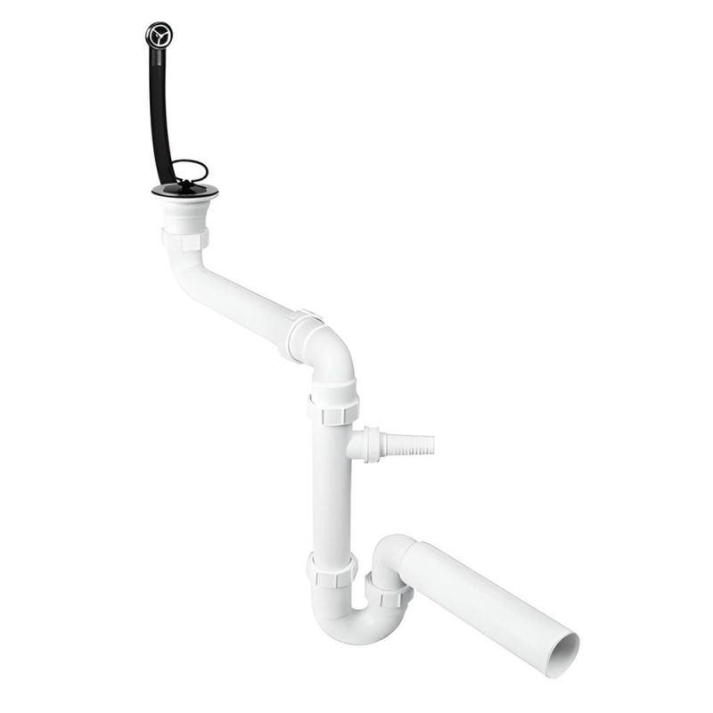 Syfon zlew.jednokom.ispust 2x3,5 MCALPINE HC7SSK1-70POL1-25