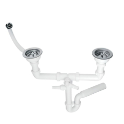 Syfon zlewozmywakowy rurowy...