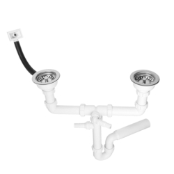 Syfon zlewozmywakowy rurowy...