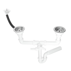 Syfon zlewozmywakowy rurowy...