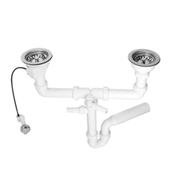 Syfon zlewozmywakowy rurowy...