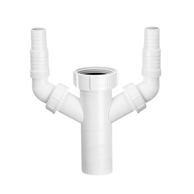 Przedłużka do syfonu zlewozmywakowego 11/2x40mm z podłączeniem do pralki i zmywarki MCALPINE HC14