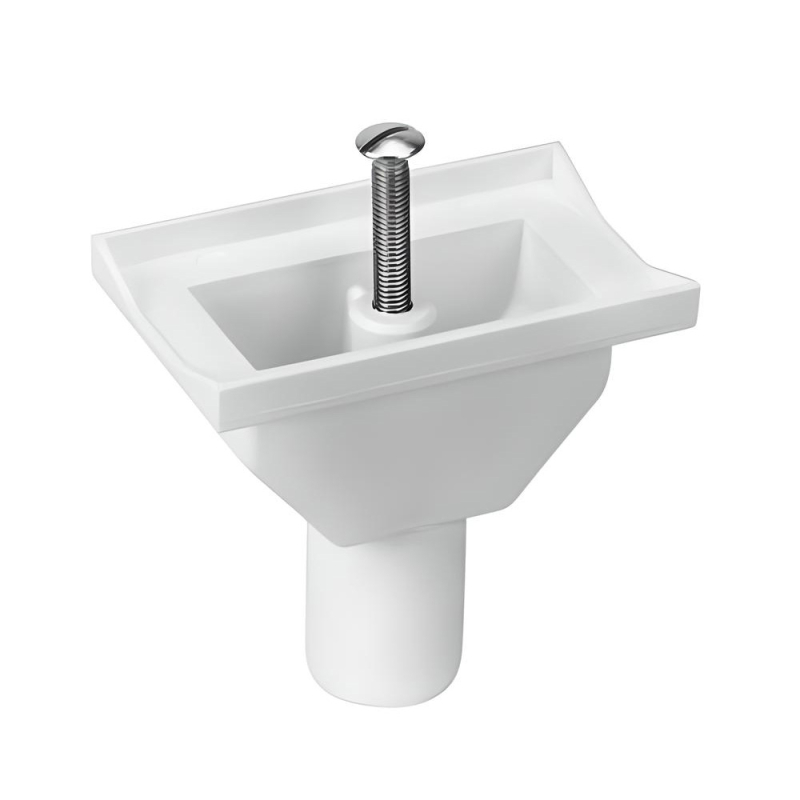 Horyzontalne podłączenie przelewu do ociekacza MCALPINE O/F-DR