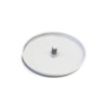 Rozeta maskująca odpływ górny do zestawu odpływowego z serii:hc2600cl- biały MCALPINE P-CPB-OF-COVER-WH