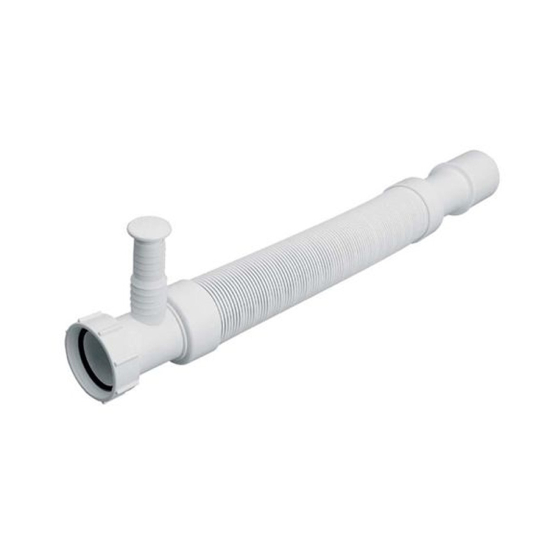 Złączka montażowa harmonijkowa l-1000mm 11/2x40/50mm z podłączeniem pralki lub zmywarki MCALPINE MRMF2W