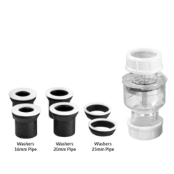 Zawór membranowy mufowy zwrotny o średnicy 16,20 lub25mm MCALPINE TUN5-CL-E