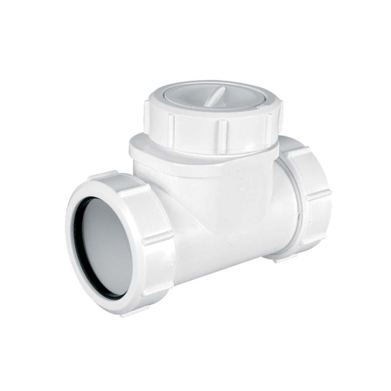 Złączka nakrętno-nakrętna z zaworem zwrotnym 50x50mm MCALPINE Z2850-NRV