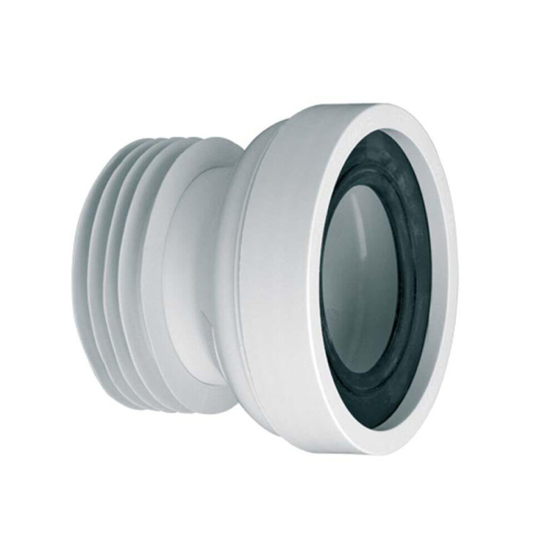 Przyłącze kanalizacyjne, krótkie l-120mm,wejście 90-110mm, wyjście 110mm,proste MCALPINE WC-CON1