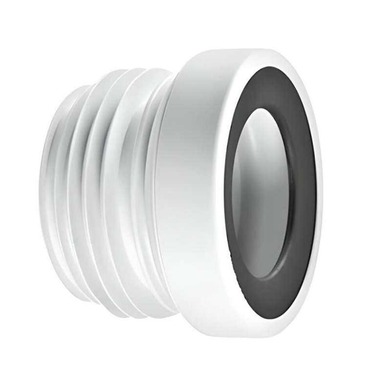 Przyłącze kanalizacyjne, krótkie ,wejście 90mm, wyjście 110mm, proste MCALPINE WC-CON13