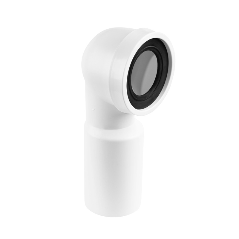 Przyłącze kanalizacyjne, długie l-275mm,wejście 90-110mm,wyjście 110mm, kąt 90 MCALPINE WC-CON9