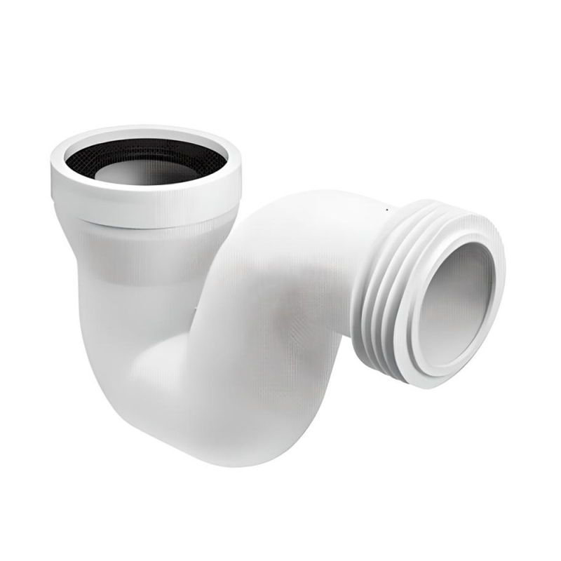 Przyłącze kanalizacyjne z zasyfonowaniem l-205 mm, wejście 90-110mm,wyjście 110mm tzw. tureckie MCALPINE HC43