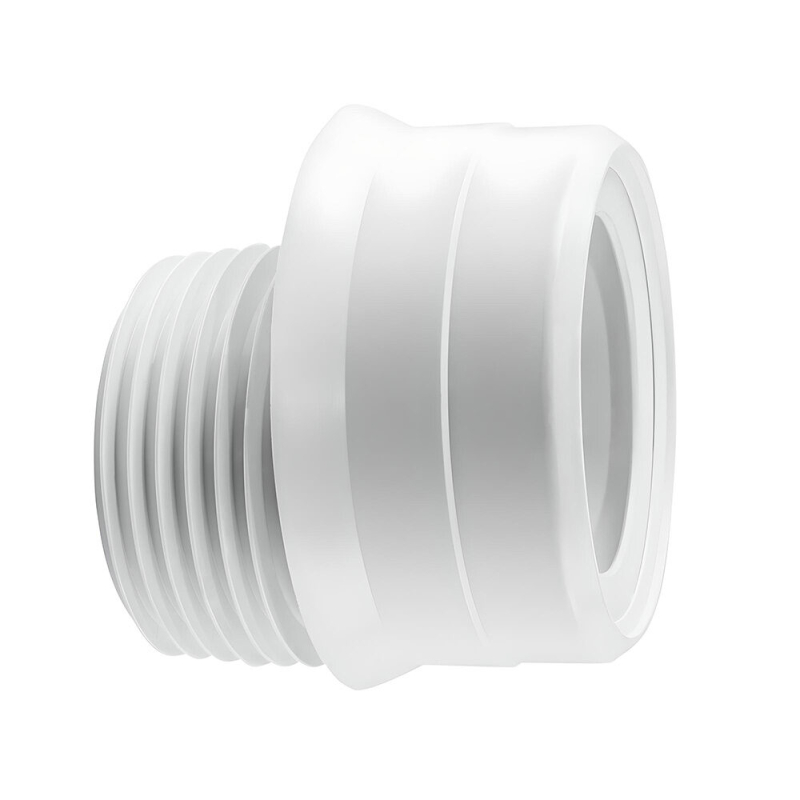 Przyłącze kanalizacyjne elastyczne ,wejście 90-110mm,wyjście 110mm,z przesunięciem 20mm MCALPINE WC-CON4M-N