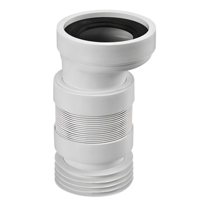 Przyłącze kanalizacyjne harmonijkowe l-235330mm,wejście 90-110mm,wyjście 110mm z przesunięciem 20mm MCALPINE WC-CON4F