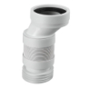 Przyłącze kanalizacyjne harmonijkowe l-253338mm,wejście 90-110mm,wyjście 110mm z przesunięciem 40mm MCALPINE WC-CON4AF