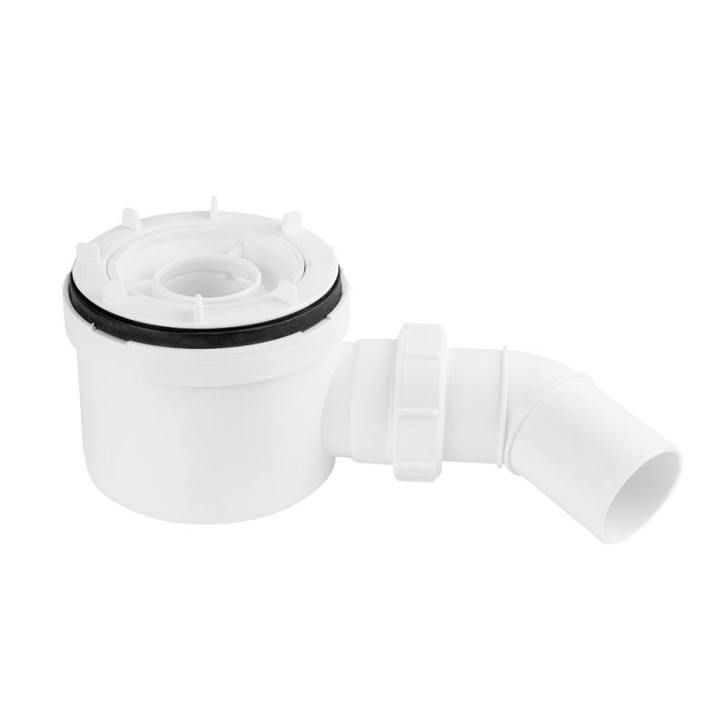 Syfon odpływowy do odpływów liniowych .przepływ 45l/min. wysokość 90 mm MCALPINE CD-HC2750L-NG-PB