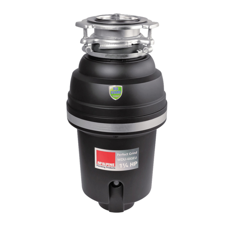 Rozdrabniacz kuchenny z pneumatycznym włącznikiem, moc 1,25 km MCALPINE WDU-4ASEU-POL