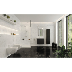 Brodzik akrylowy prostokątny 120x90 cm Prizma biały DEANTE KTJ_083B