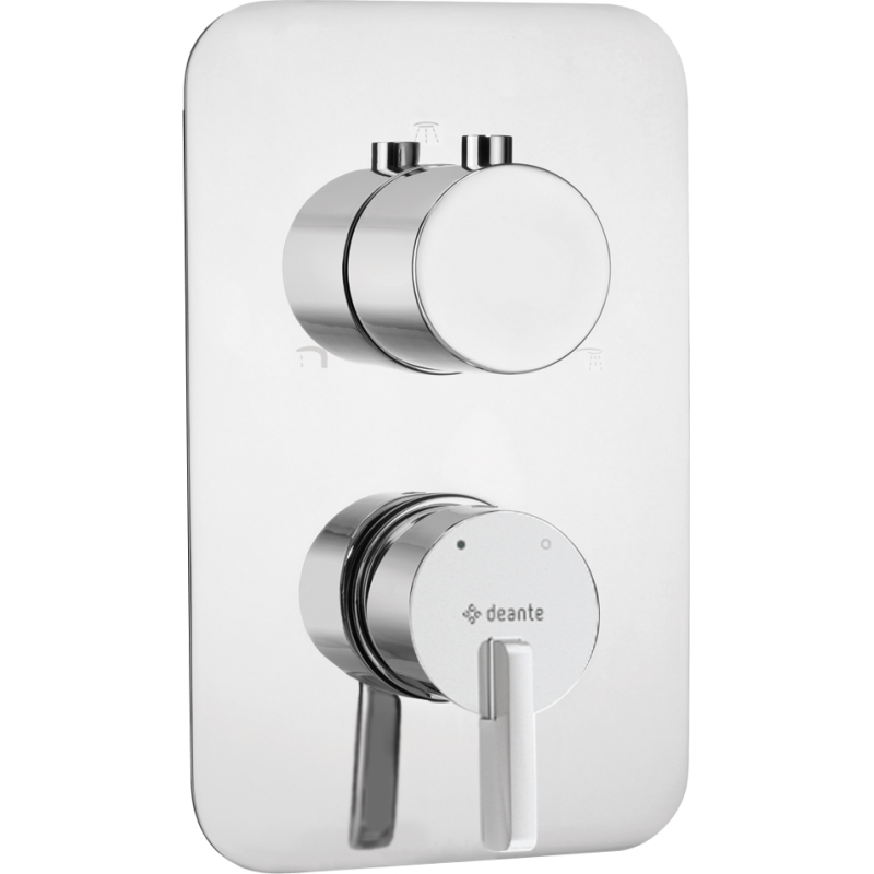 Element zewnętrzny do BOXa mieszaczowego Silia chrom DEANTE BXY_0QSM