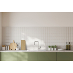 Zlewozmywak ceramiczny 1-komorowy z ociekaczem Momi biały DEANTE ZCM_6113