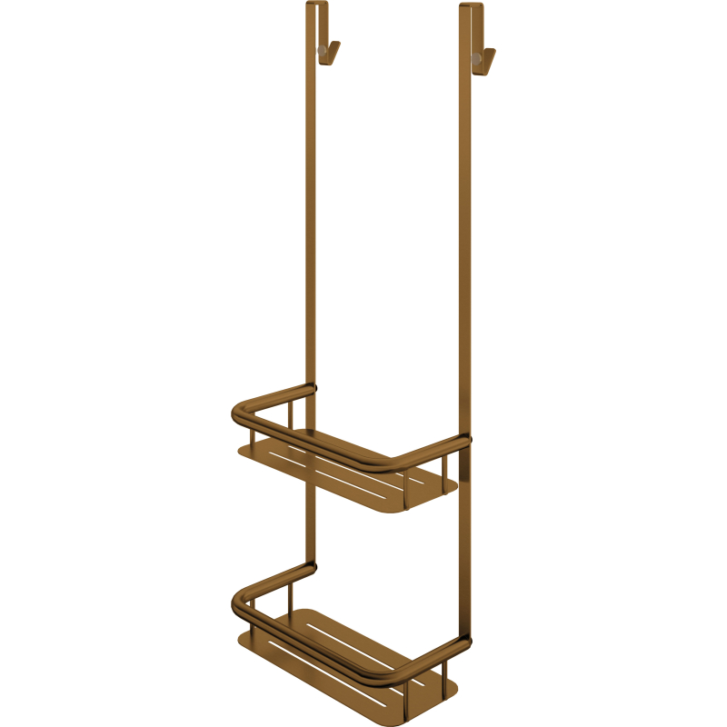 Półka wieszana na kabinę Silia brąz szczotkowany DEANTE ADIC54K