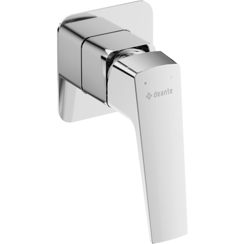 Bateria prysznicowa podtynkowa bez przełącznika natrysku Blur chrom DEANTE BQL044L