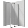 Kabina prysznicowa prostokątna 140x70 cm Prizma titanium DEANTE KPNDP14S07
