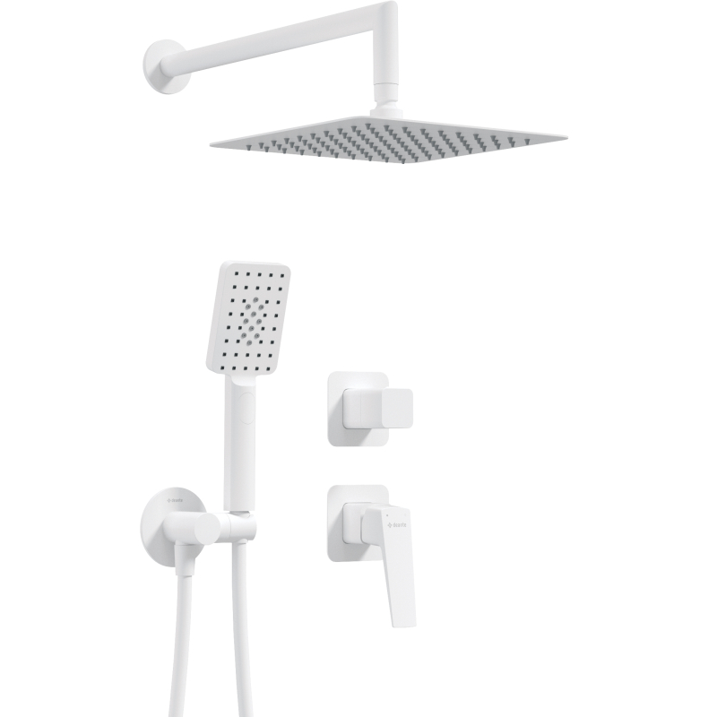 Zestaw prysznicowy podtynkowy Blur bianco DEANTE NQLA9YK