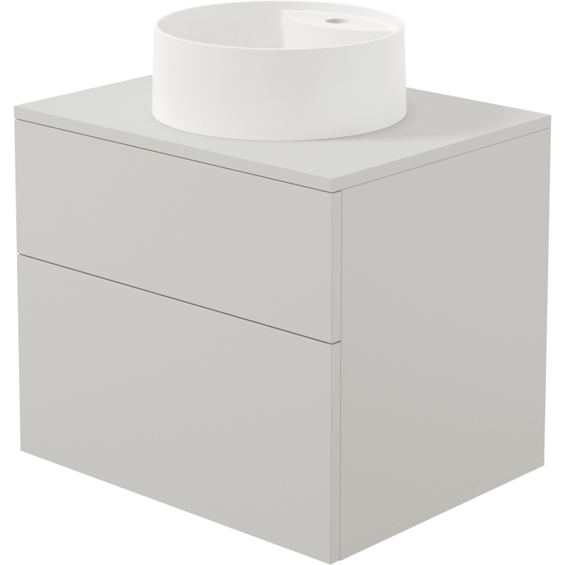 Szafka umywalkowa z umywalką granitową - 360 mm Prizma kaszmir DEANTE SDKB6SAU4B