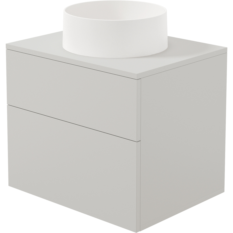 Szafka umywalkowa z umywalką granitową - 360 mm Prizma kaszmir DEANTE SDKB6SAU4S