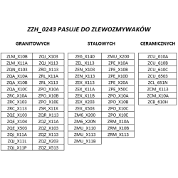 Ociekacz składany Momi stal szczotkowana DEANTE ZZH0243