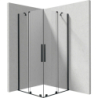 Kabina prysznicowa kwadratowa 100x100 cm Prizma nero DEANTE KPNNP10P10